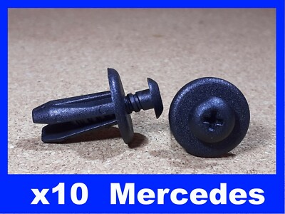 Für Mercedes Benz 10 Stoßstange Kotflügel Blende Blende Befestigung Clips