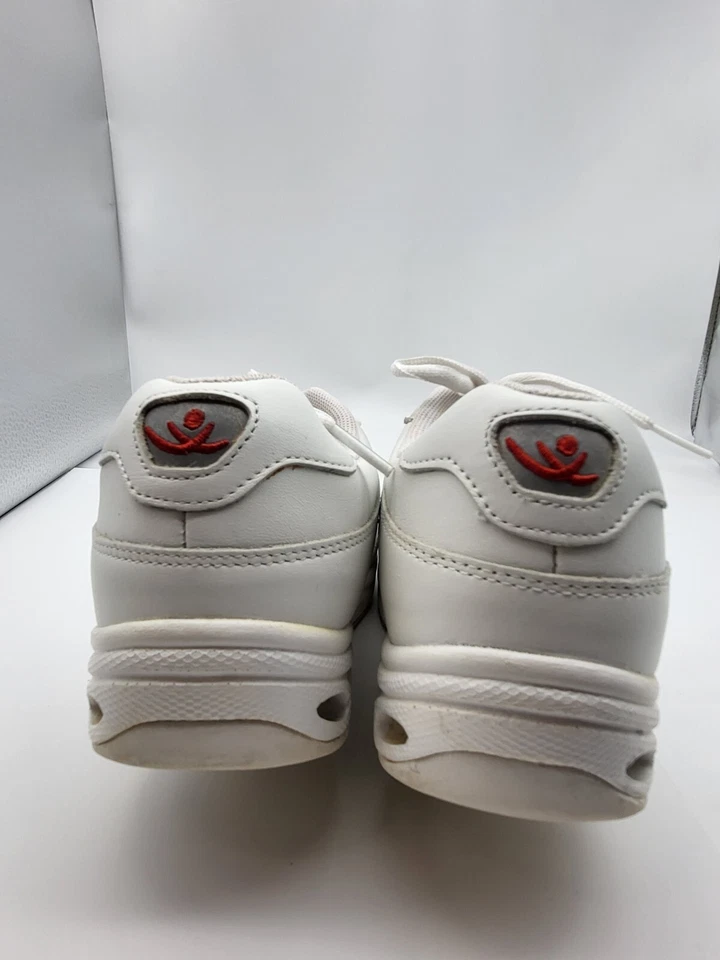 Zapatilla deportiva de ejercicio Chung Shi para mujer Rocker Tonificación talla US 6,5 tóner cuero blanco Foto 4 de 4