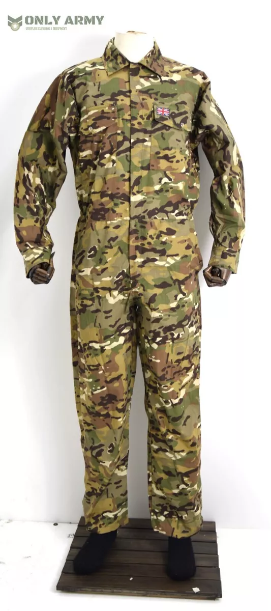 MULTICAM Overalls MTP Camo Coveralls British Army Style Tank All in One Combi