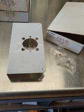 4-S-2-CW Don-Jo Wrap Around Scar Cover Security Plate 4"x9"  for 2 1/8" cyl lock