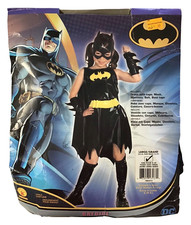 DC Comics Batgirl Halloween Costume Size Child Large 882313 Cape Cowl Mask