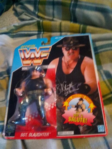 Wwf Hasbro Sgt Slaughter Moc...