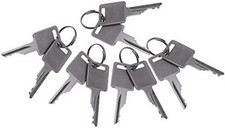 10 Bobcat Ignition & Door Keys 6693241 Excavator Skid Steer Loader Track Loader