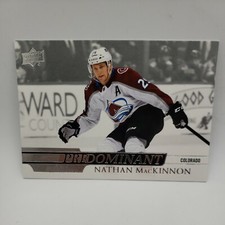2020-21 UD Series 1 Hockey Predominant Nathan MacKinnon - #PR-17