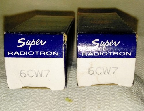 NUEVO DE LOTE ANTIGUO 6CW7 (ECC84) tubo de vacío radio TV válvula PROBADA - Imagen 8 de 12