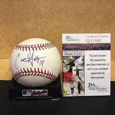 CONOR  GILLASPIE SAN FRANCISCO GIANTS SIGNED M.L. BASEBALL JSA Q17982