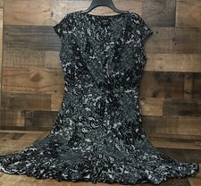 Glamour Sleeveless Midi Dress Witchy Fairygoth Cocktail Mob Wife Event Women 14