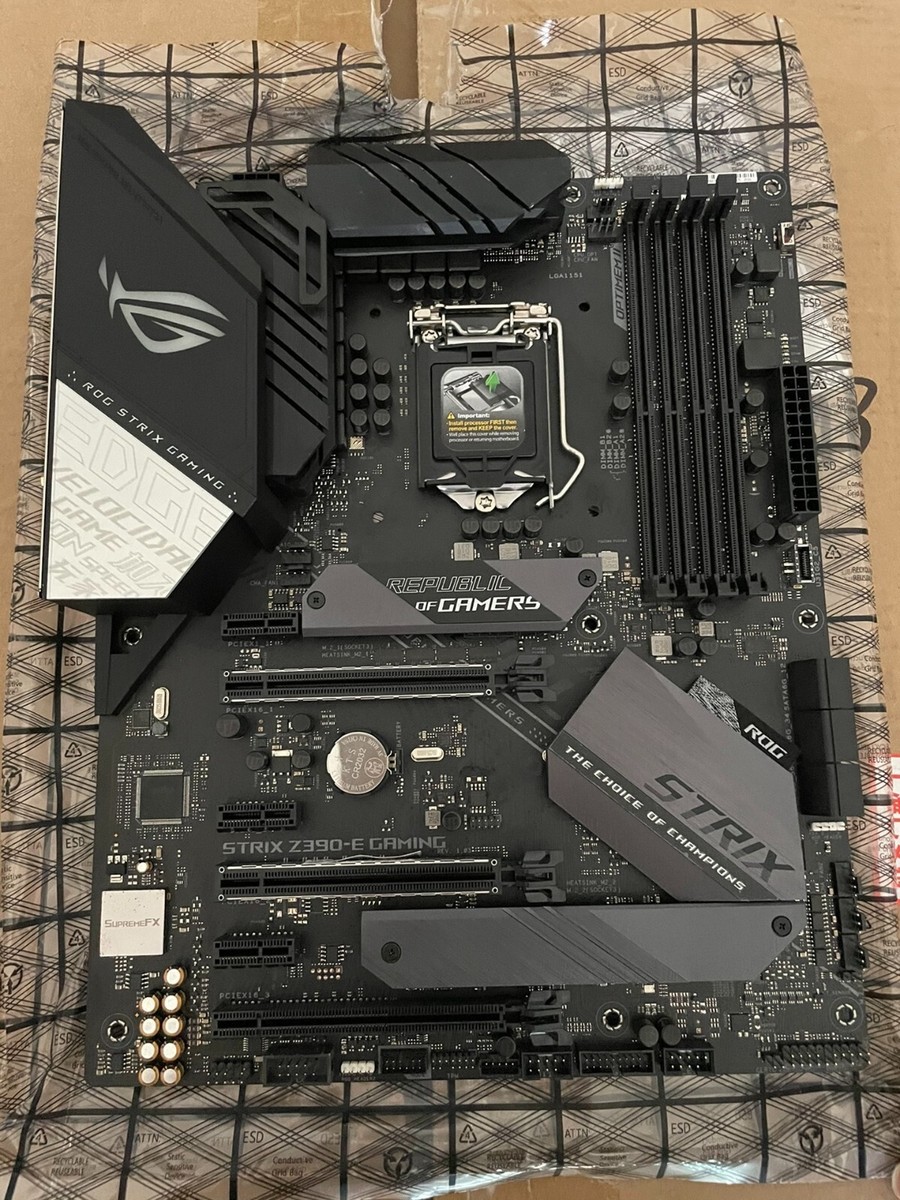 ASUS ROG STRIX Z390-E GAMING Intel 8th/9th Gen DDR4 LGA 1151