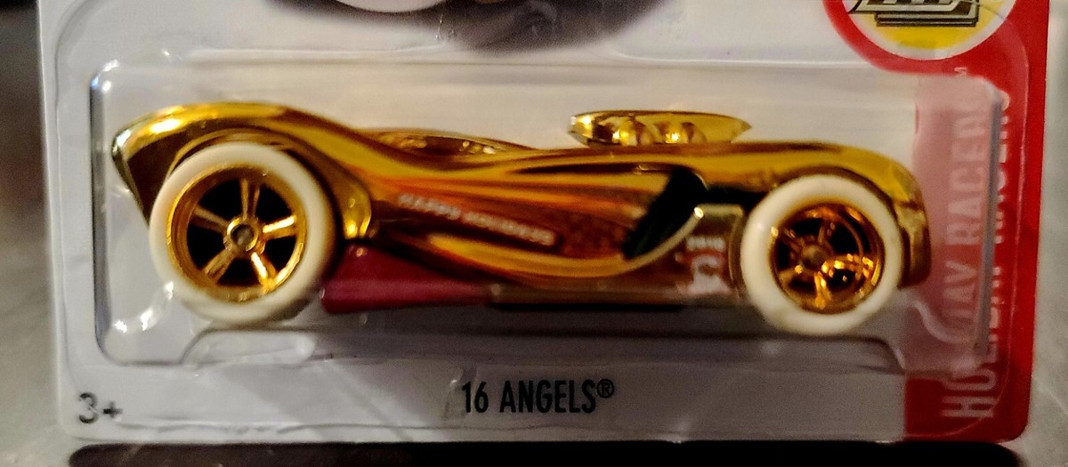 Hot Wheels 2017 Super Treasure Hunt 16 Angels Gold HW Holiday