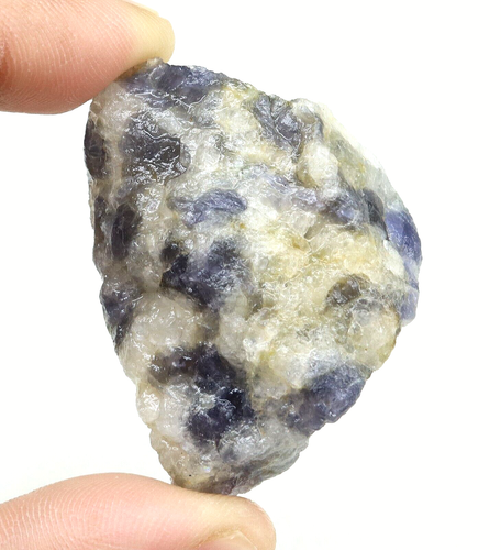 Natural Blue Iolite Loose Gemstone Rough Earth Mined Crystal Rock 125 Ct - Picture 8 of 8