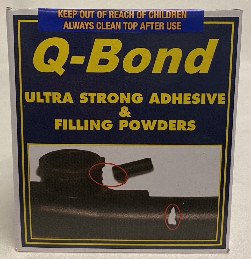 Q-Bond Ultra Strong Adhesive & Filling Powder. Large Repair Kit