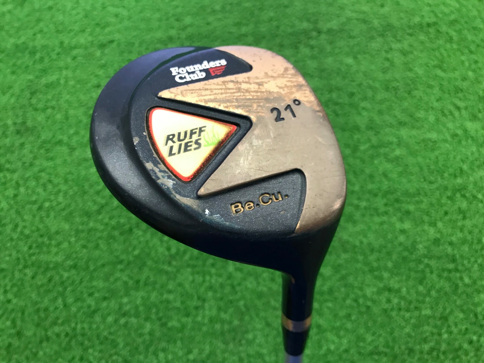 Founders Club Golf RUFF LIES BeCu 21* Fairway 7 WOOD Right Graphite