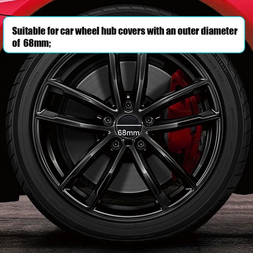4pcs 68mm Wheel Rim Caps Center Hub Cover For Car Truck Accessories - Picture 16 of 16