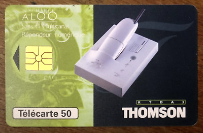 THOMSON TELEKARTE REF PHONECOTE En1450 UT PHONECARD TELEFONKARTE KARTE KARTE
