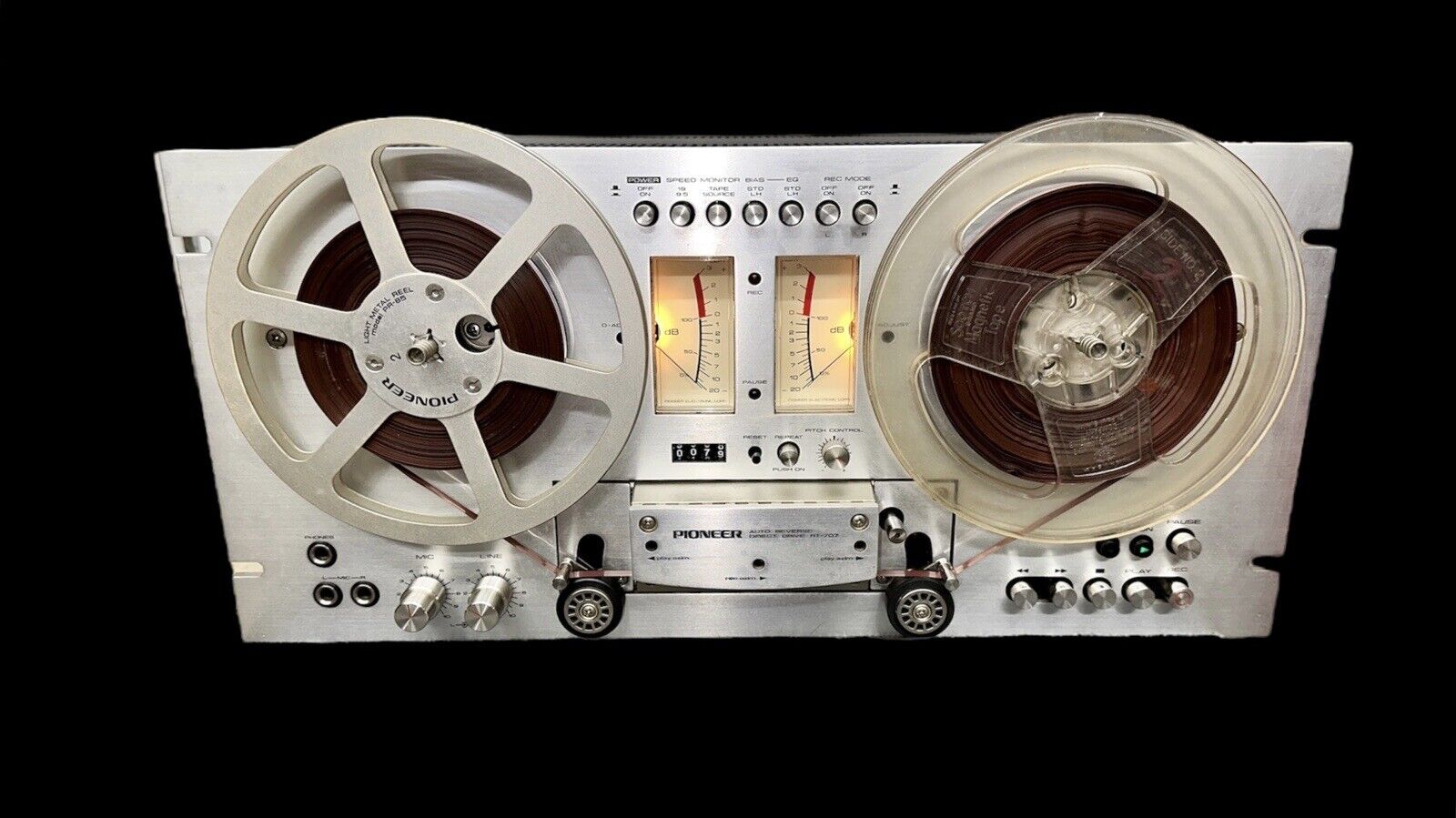 Pioneer rt-707 Reel To Reel Tape Recorder Auto Reverse Direct Drive!