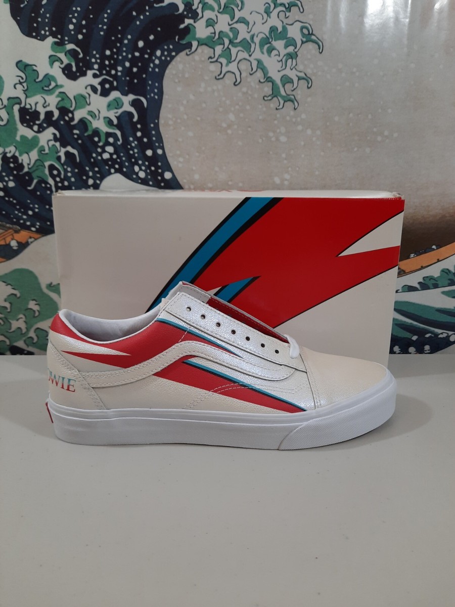 Size 10.5 - Vans David Bowie x Old Skool Aladdin Sane for sale