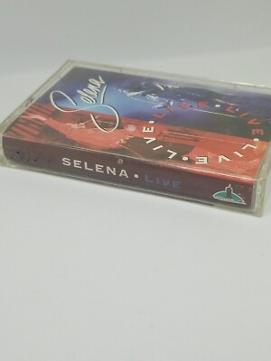 VTG Selena Quintanilla LIVE ORIGINAL Cassette Tape Memorabilia EMI