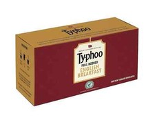 Typhoo English Breakfast Envelop 100 Tea Bags Free Shipping World Wide