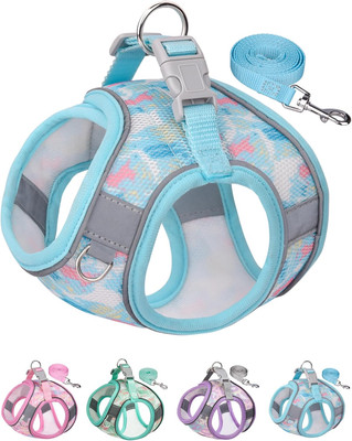 Dog Harness for Small Medium Dogs No Pull, Cat Harness and Leash Set, Puppy Harn