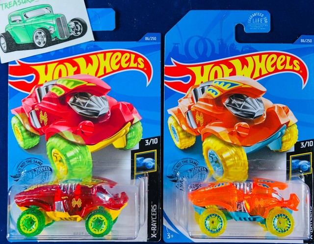 Hot Wheels Lot of 2 - X-Raycers - 2 Colors - Beat All ...