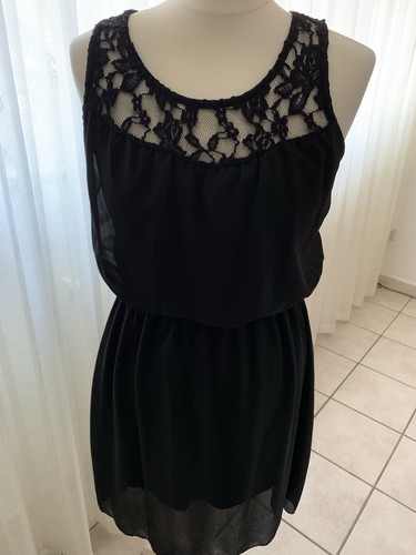 MYHOLYS Kleid/Spitzendetails Schwarz GrL/40 Zuckersüß - Bild 4 von 22