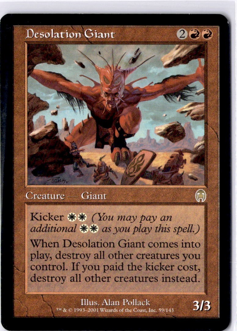 Desolation Giant Apocalypse Regular NM R 59/143