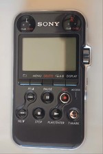 Sony PCM-M10 Black Portable Digital Audio Linear PCM Recorder Used