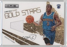 2009-10 Panini Rookies & Stars Gold Stars Materials Chris Paul #7 y8a