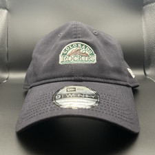 Colorado Rockies New Era 9TWENTY Retro Logo Adjustable Hat Retail 27.99