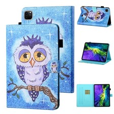 Coloured Drawing Stitching Horizontal Flip Leather Case with Holder & Card Slot