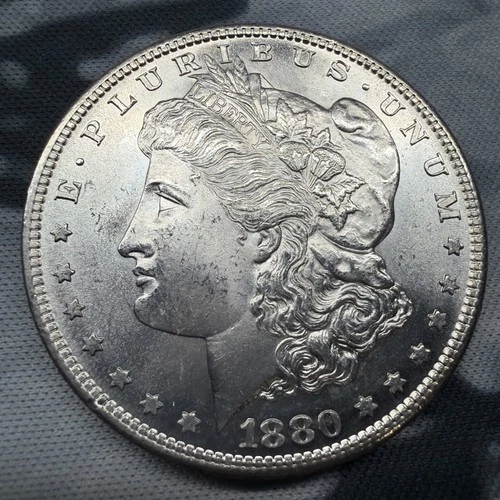 1880 S MORGAN SILVER DOLLAR! BEAUTIFUL UNCIRCULATED Coin! WOW!