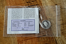 1992 Cook island Astrolabe $5 Silver Proof commemorative coin + CoA