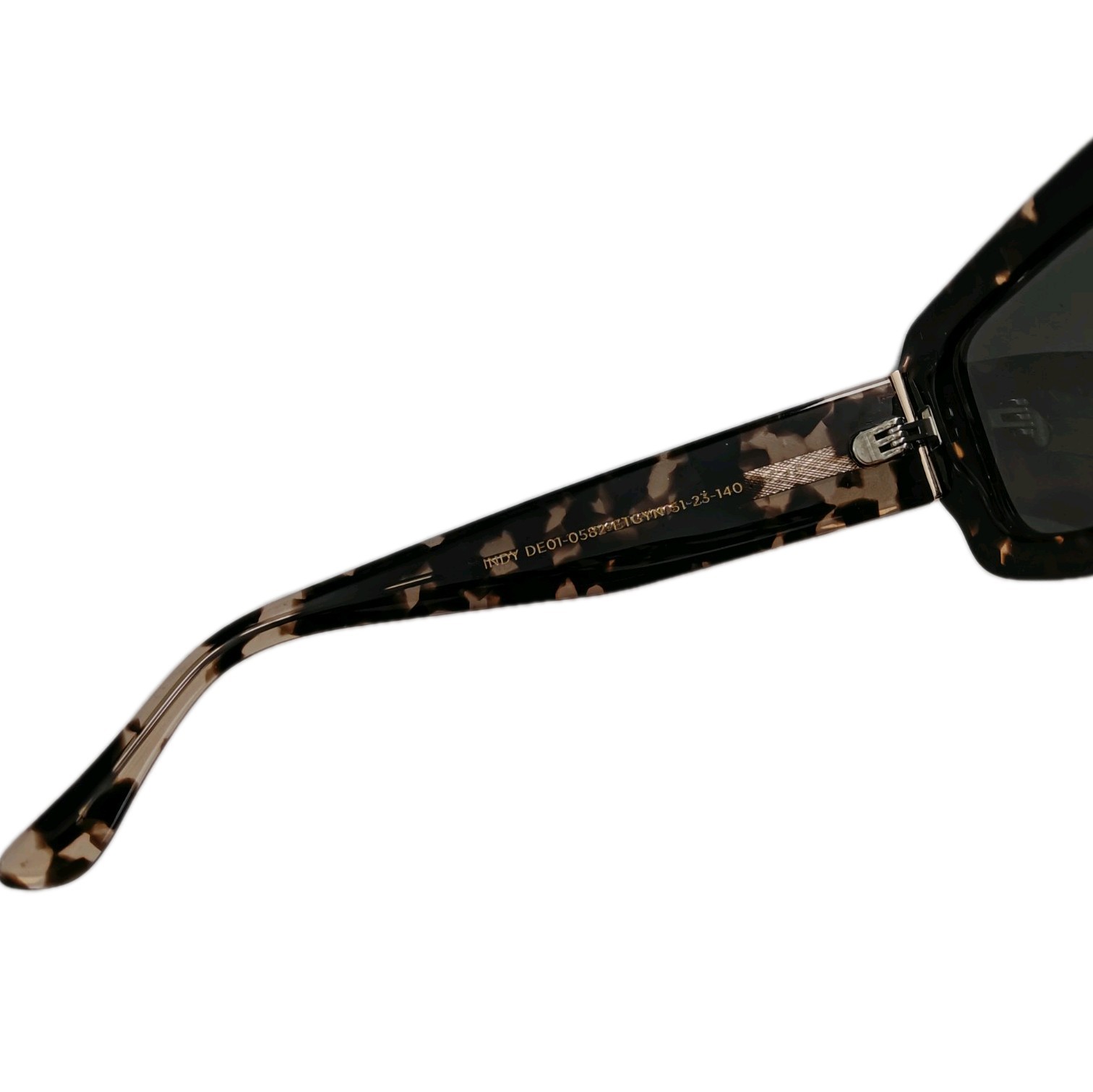 Diff Tortoise Shell Rectangular Sunglasses. 51-23… - image 8
