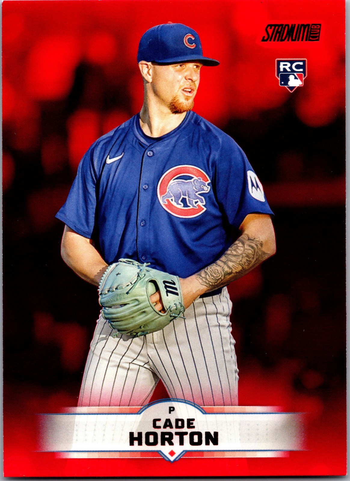 2025 Stadium Club #24 Cade Horton Red Foil