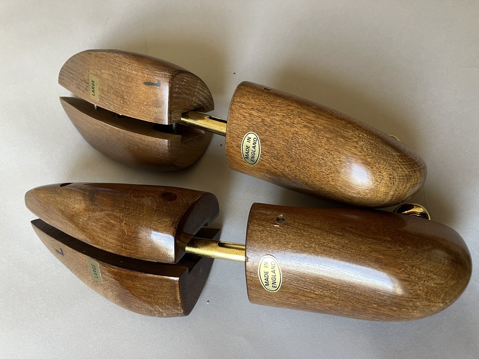 Vintage Church’s Wooden Tree Shoe Stretchers Large | eBay UK