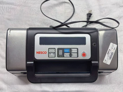 Nesco Deluxe Electric Vacuum Sealer VS-12 Silver Food Preservation | TESTED #04
