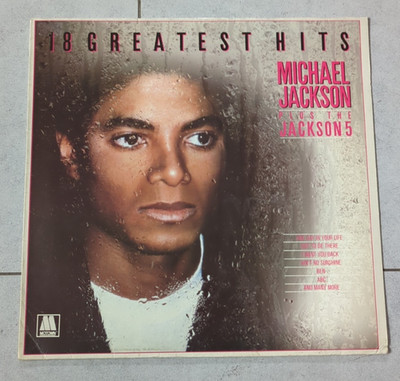 Michael Jackson Plus The Jackson 5    18 Greatest Hits  Vinyl LP  EU 1988  VG/VG