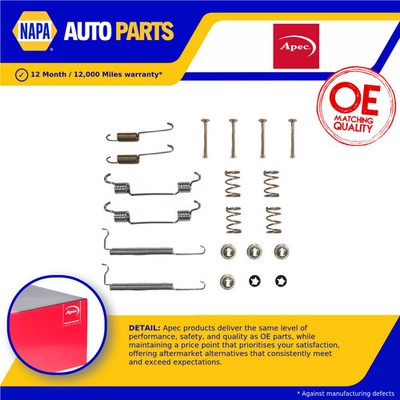 Brake Shoe Fitting Kit fits OPEL ASTRA F 1.6 Rear 91 to 05 Apec Quality New