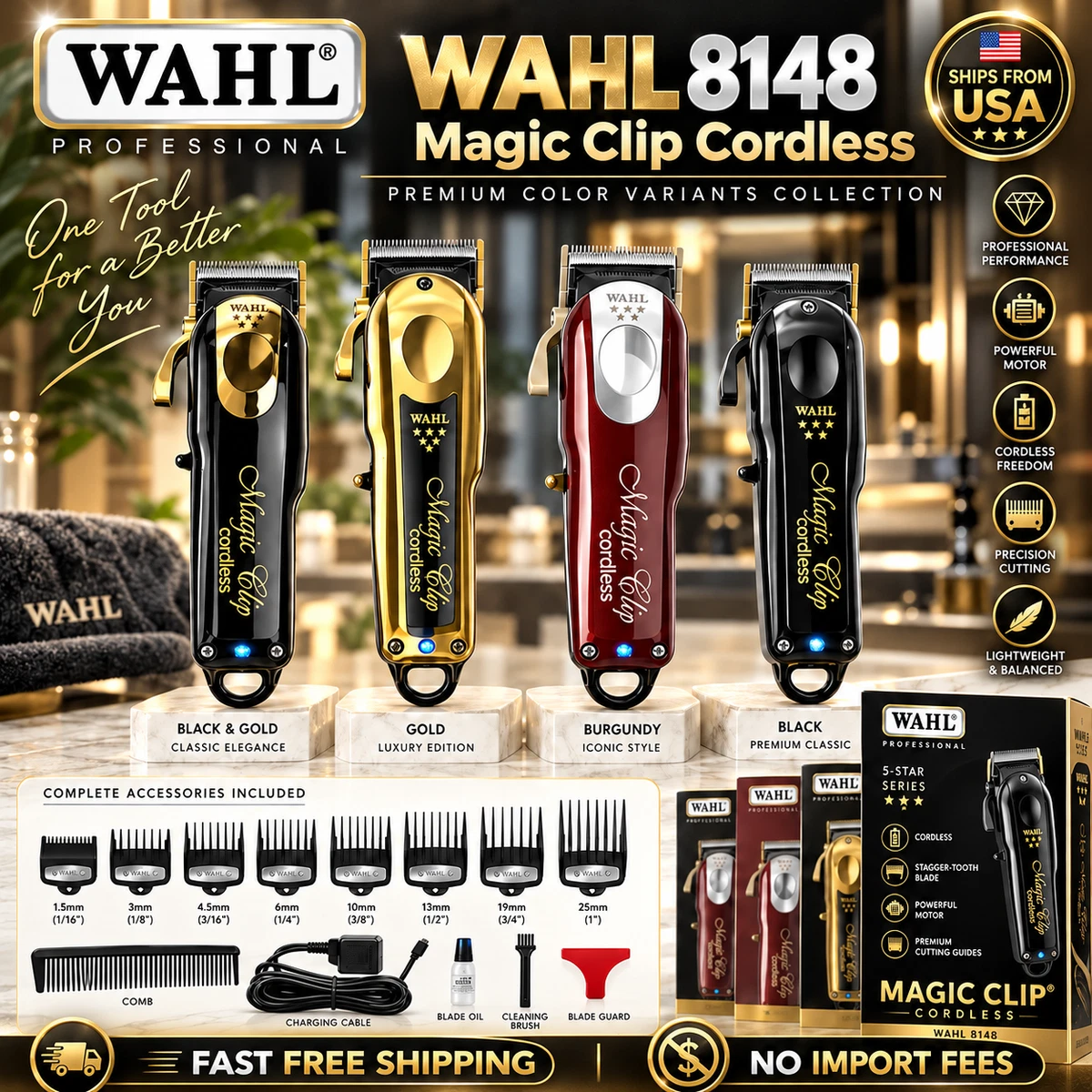 y*i様 WAHL Magic Clip バリカン 本体　中古 25+ Wahl Magic Clip for sale | Updated Oct 2026