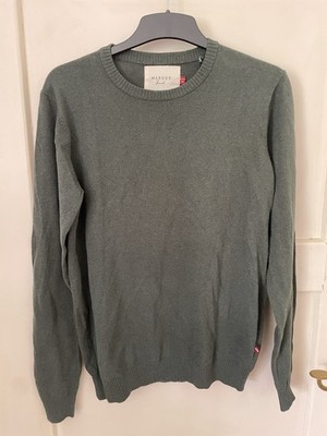 Marcus Blank Knit Urban Green mix