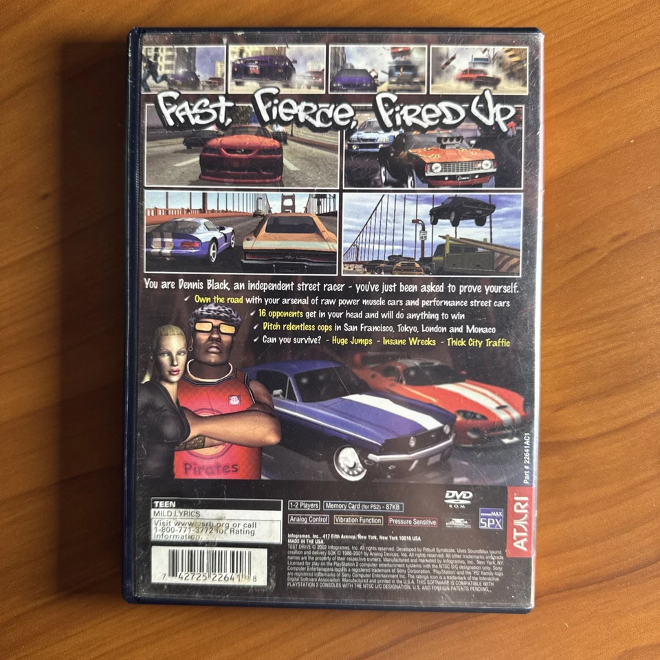 Test Drive Greatest Hits (Sony PlayStation 2, 2003) - Image 3 of 3