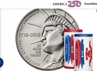 5 coin lot 2026 D Unc. half Dollar Duel Date Coin one year only