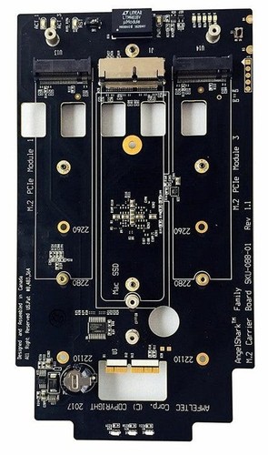 AngelShark Carrier Board für Mac Pro Ende 2013 Speicher Upgrade von M.2 PCIe SSD - Bild 6 von 10