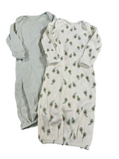 Simple Joys by Carter  s Baby Gowns 0-3M Layette Sleep Newborn Avacado Green