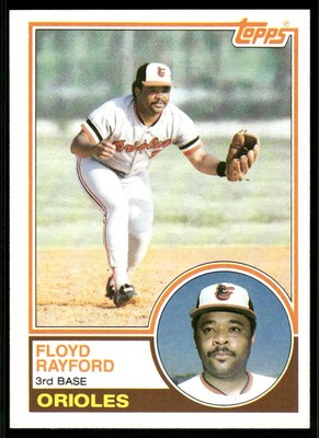 1983 Topps #192 Floyd Rayford