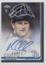 2019 Topps Chrome Rookie Auto Nick Ciuffo Nicholas Ciuffo #RA-NC Auto 5w7
