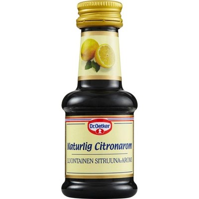 Dr. Oetker Citronarom Zitronenaroma Zitronen Backen Kuchen Kekse Schwedisch 30ml