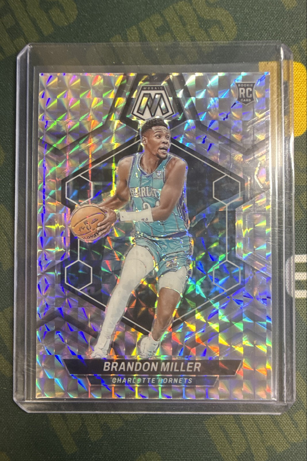 2023-24 Panini Mosaic - Rookies Brandon Miller #202 Mosaic Prizm (RC)