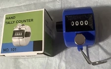 Hand Tally Counter No. Up to 101-Don’t miss a count-New in box 