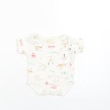 Baby UK Size 0-3 Months Bebe Bonito White Romper One-Piece